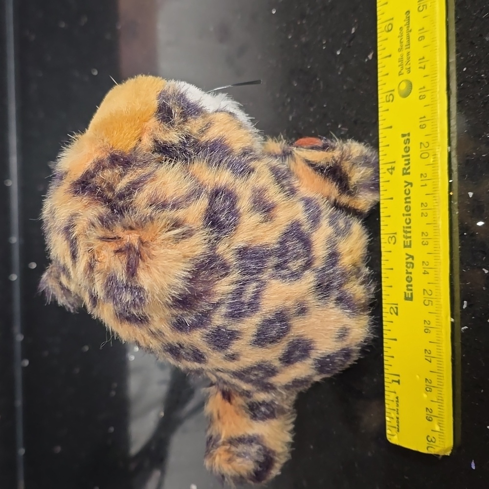 Vintage. Collectible. Swibco Puffkins- Leonard The Leopard DOB 6/24/98 - Picture 4 of 6